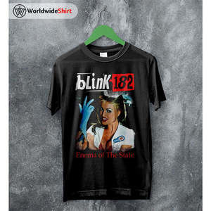 Blink-182 Enema Of The State Album Rock Band Music Graphic T-Shirt